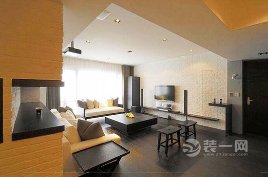 绵阳装修网132平美式现代简约装修效果图